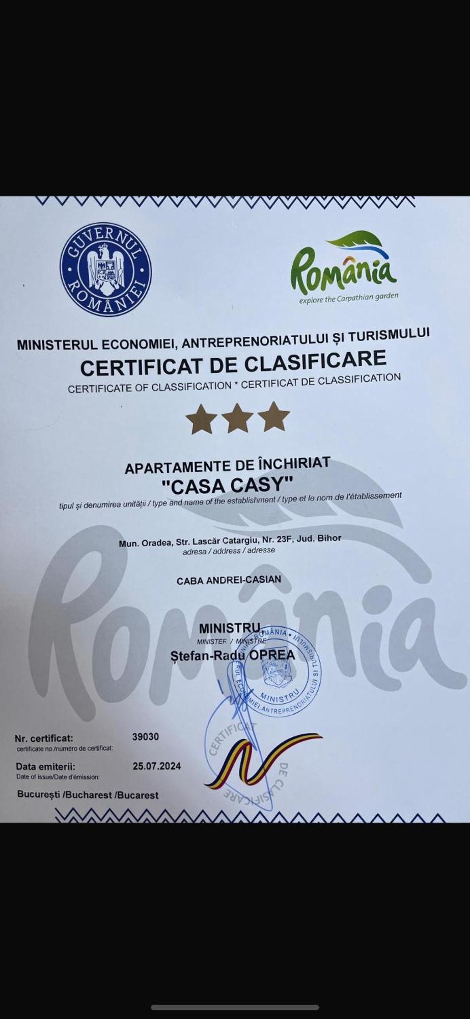 오라데아 Casa Casy 빌라 외부 사진